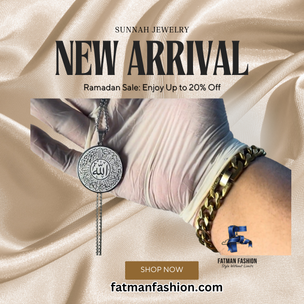 Allah Name Bar Pendant (GOLD, Silver, Black)