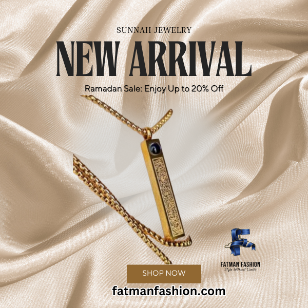 Ayatul Kursi Bar Pendant (GOLD)